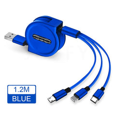 Fast Charging 3-in-1 Cable