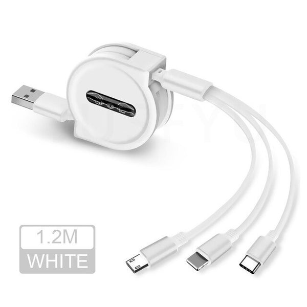 Fast Charging 3-in-1 Cable